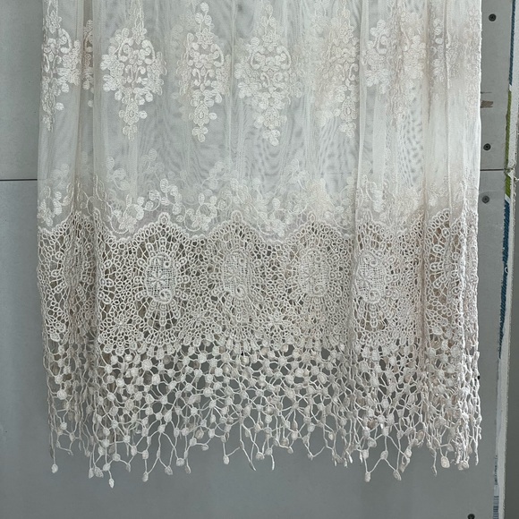 Free People Sheer Lace Mini Dress - Picture 2 of 6